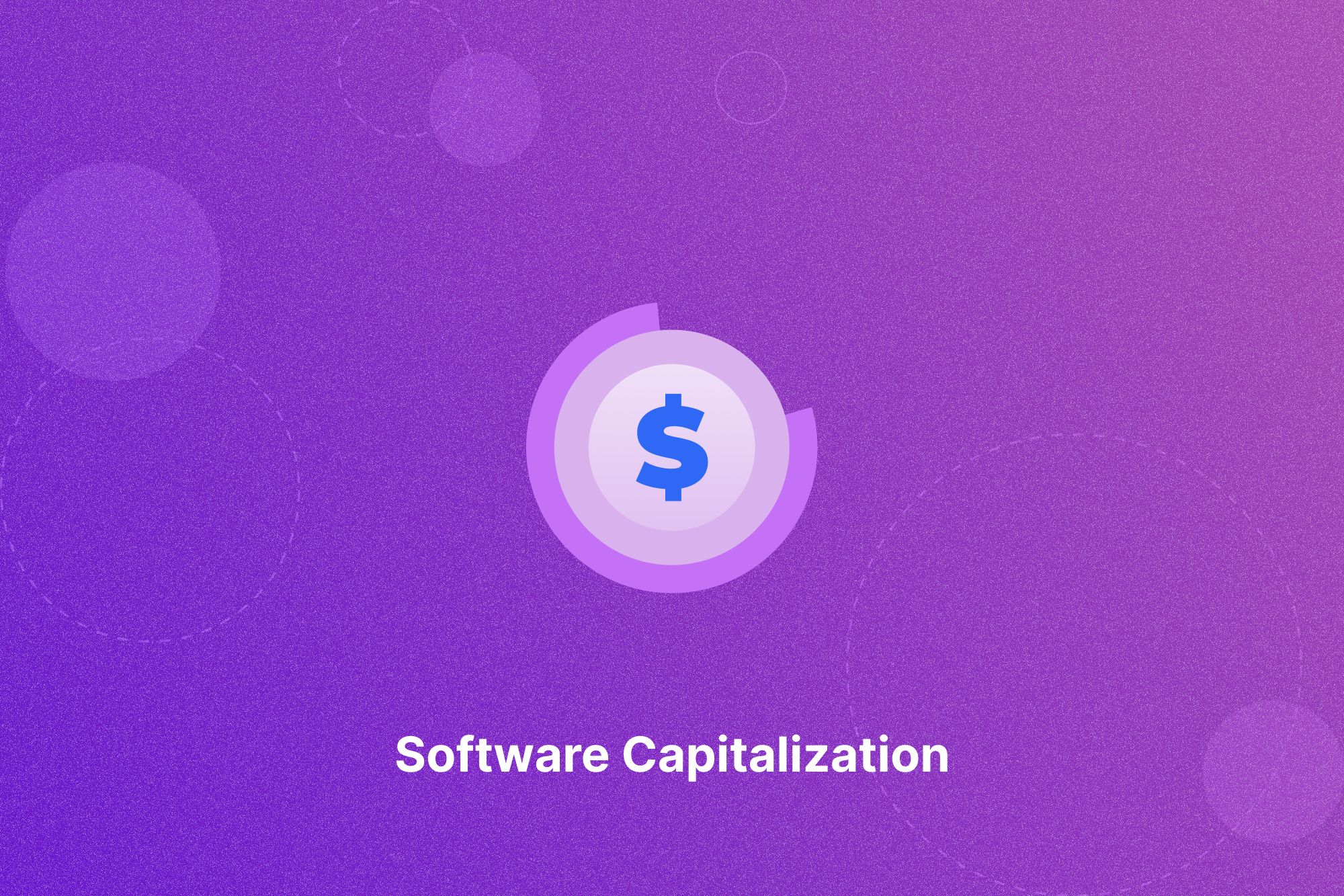 What is Software Capitalization?