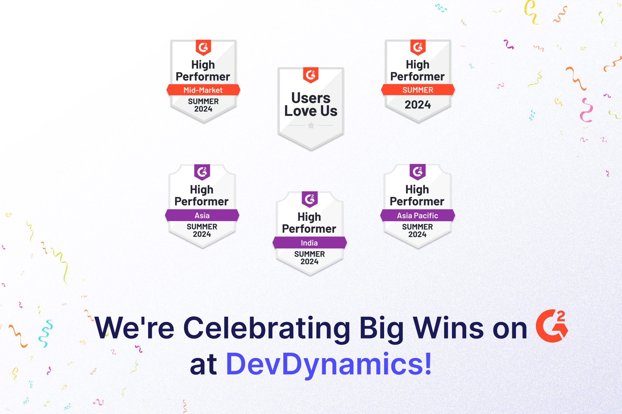 Devg2 DevDynamics bags 6 recognitions on G2 across categories in 2024